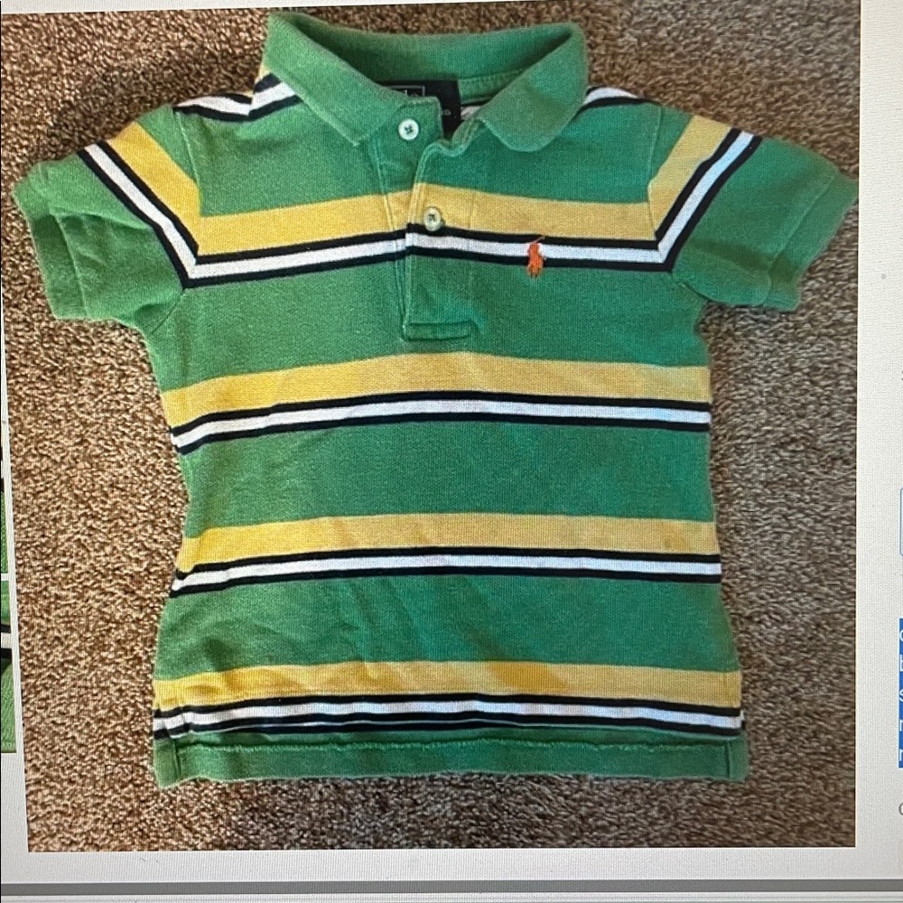 Polo by Ralph Lauren striped polo shirt18M